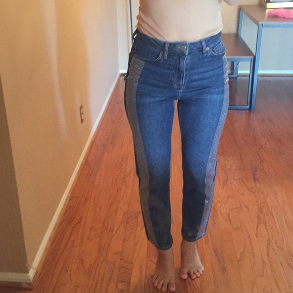 Topshop Moto mid rise jeans. Size fit 25 - Picture 2 of 12